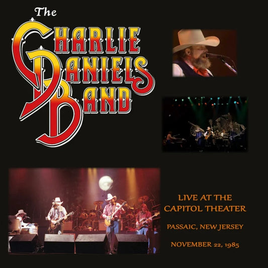Charlie Daniels Band LP - Live At The Capitol Theater November 22. 1985 (Red Marble Vinyl)
