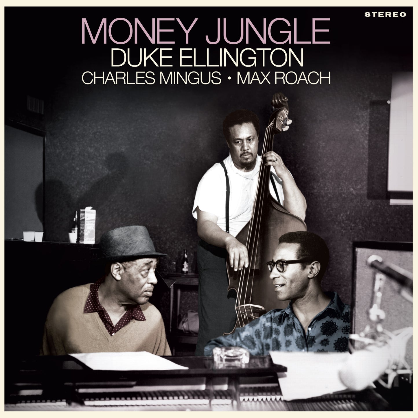 Duke Ellington / Charles Mingus / Max Roach LP - Money Jungle (Limited Edition) (Blue Vinyl)