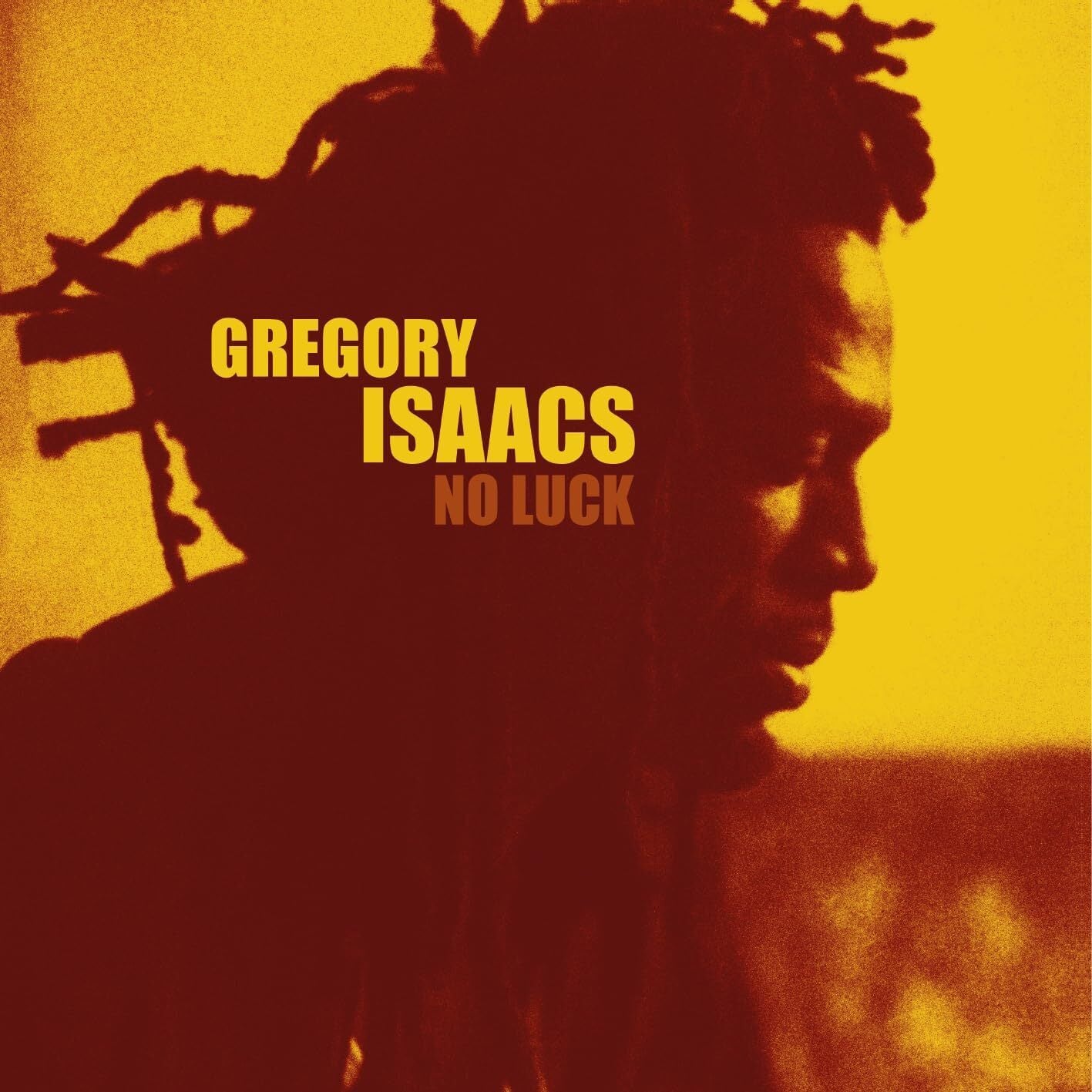 Gregory Isaacs LP - No Luck Orange Translucent Vinyl | Buy Now For 39.99