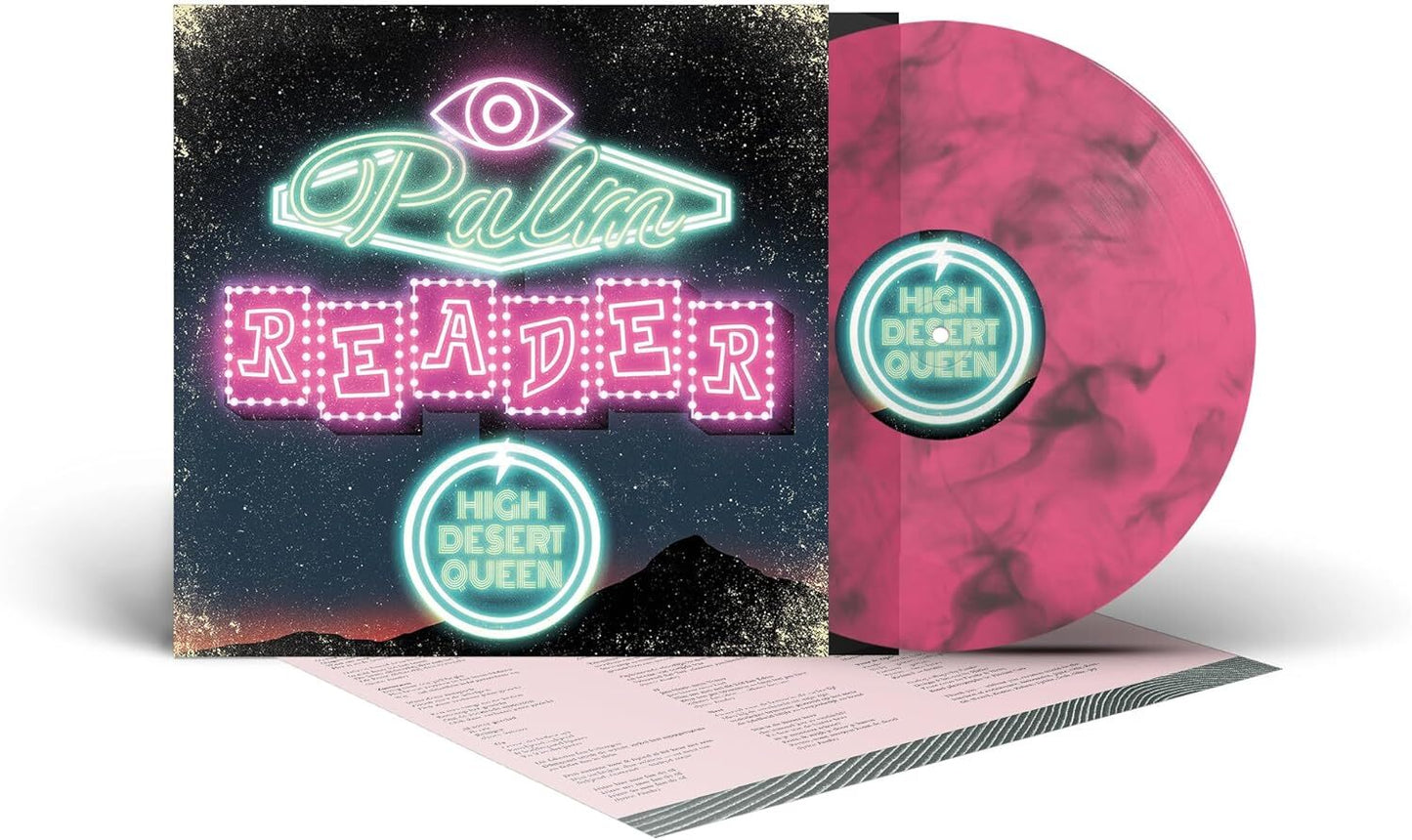 High Desert Queen LP - Palm Reader (Pink/Black Marbled Vinyl) | Buy Now For 44.99