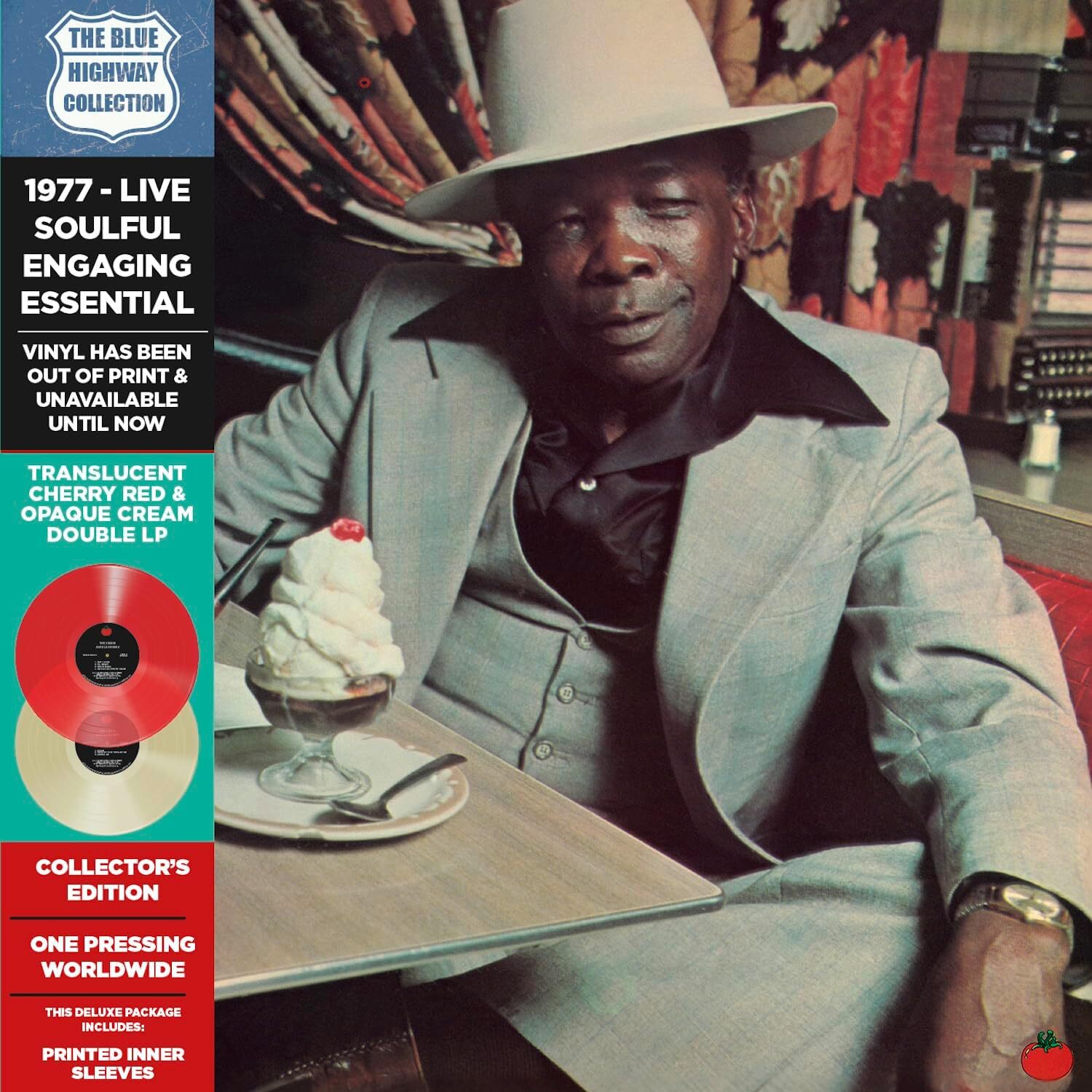 John Lee Hooker LP - The Cream (Tomato Records) (Cherry Red & White Cream Vinyl) | Buy Now For 54.99