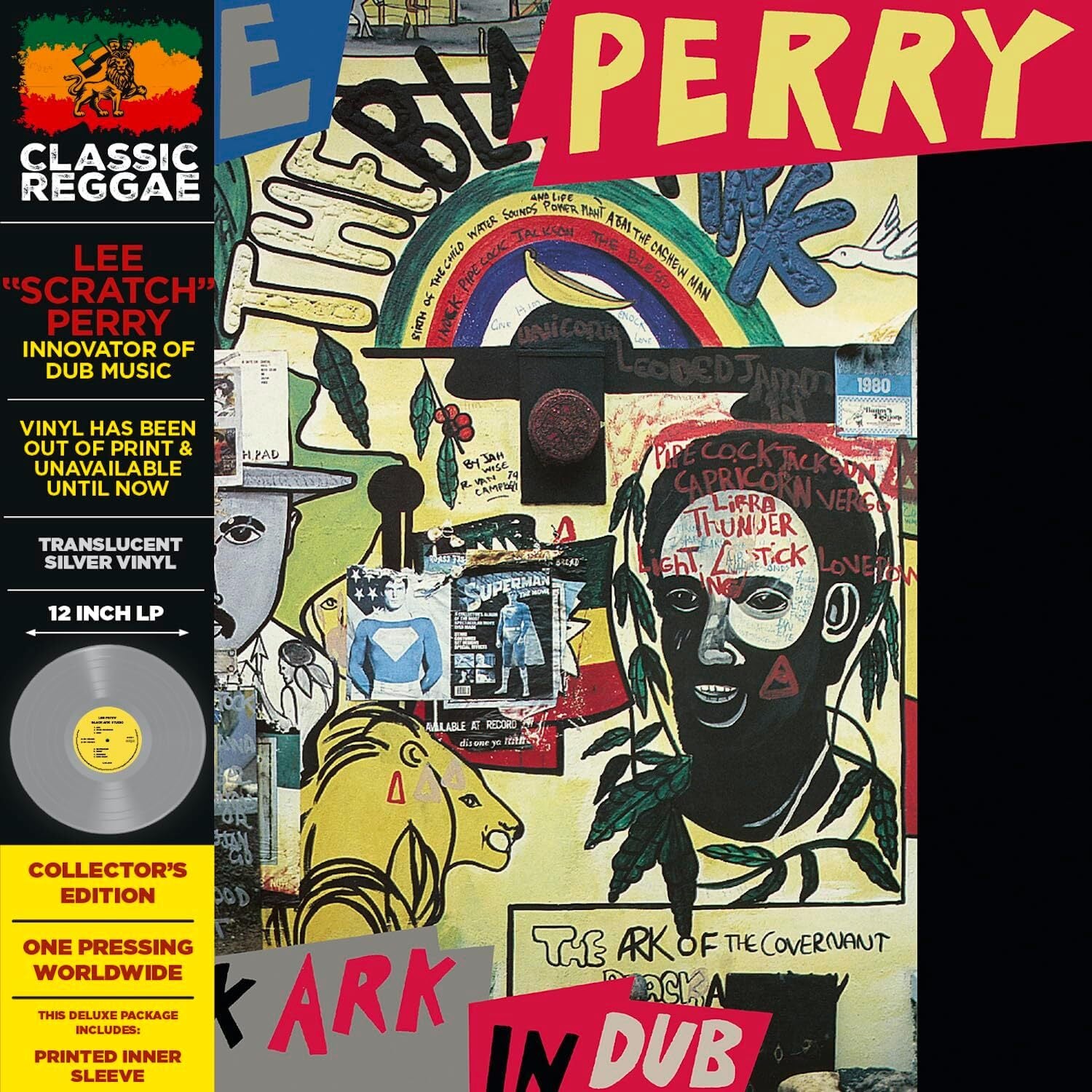 Lee Perry LP - Black Ark In Dub (Esoldun) (Dark Blue Vinyl) | Buy Now For 39.99