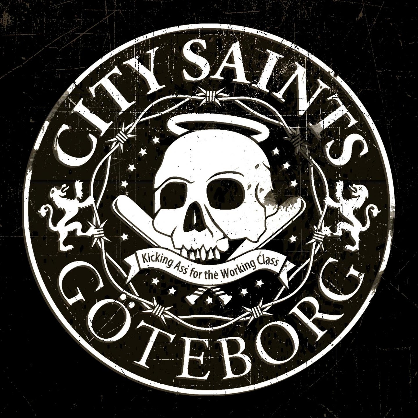 City Saints LP - Kicking Ass For The Working Class (Red-Black Marble Vinyl) | Buy Now For 37.99