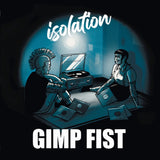 Gimp Fist LP - Isolation (Transparent Blue W/ White Splashes) | Buy Now For 37.99