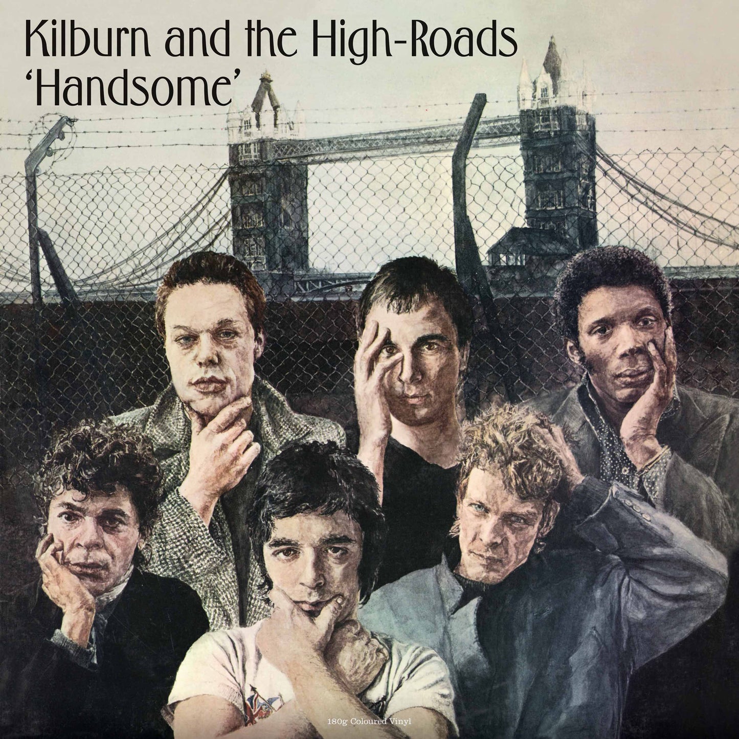 Kilburn & The High-Roads LP - Handsome (Turquoise Vinyl)