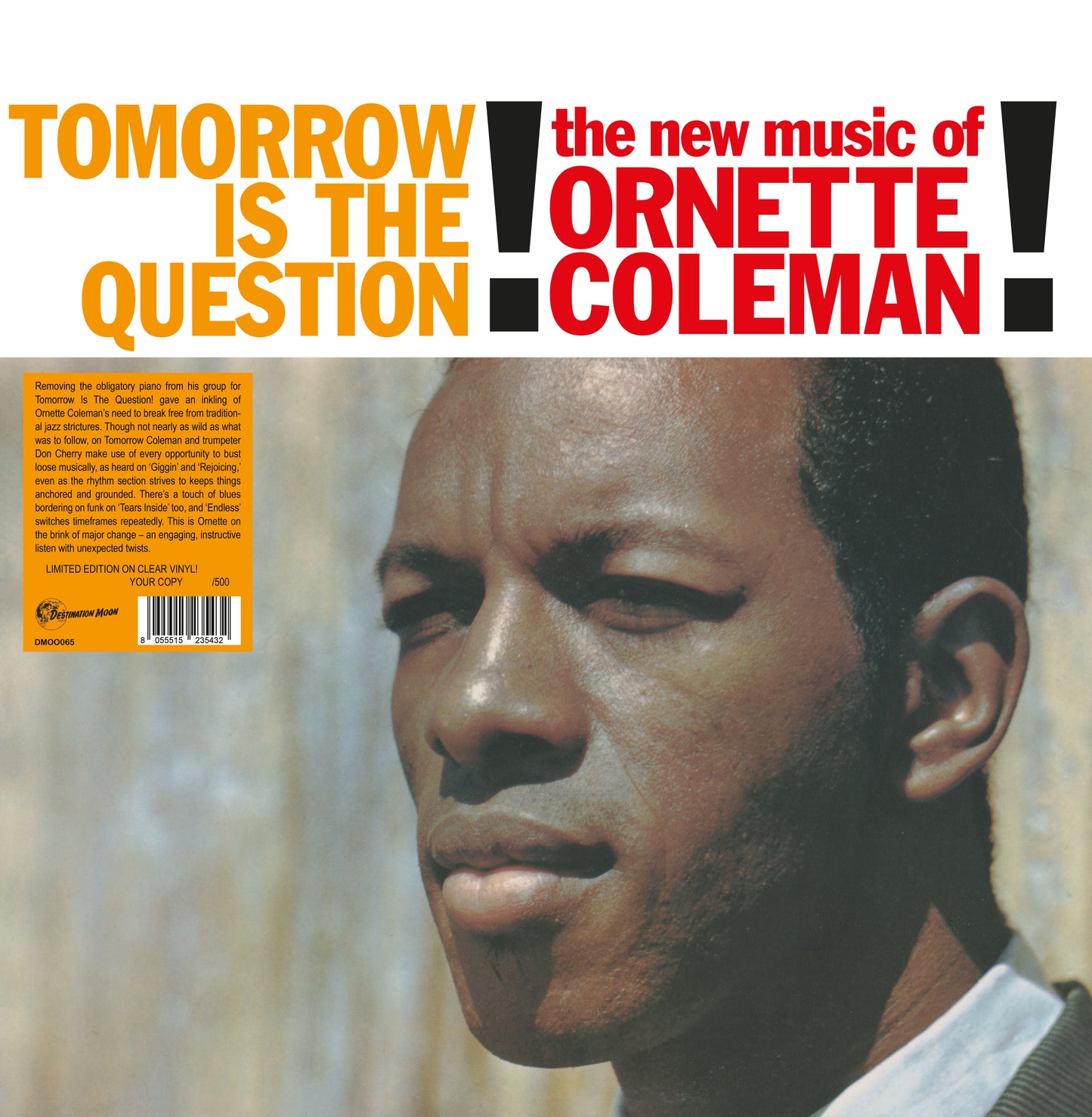 Ornette Coleman LP - Tomorrow Is The Question! (Numbered Edition) (Clear Vinyl)