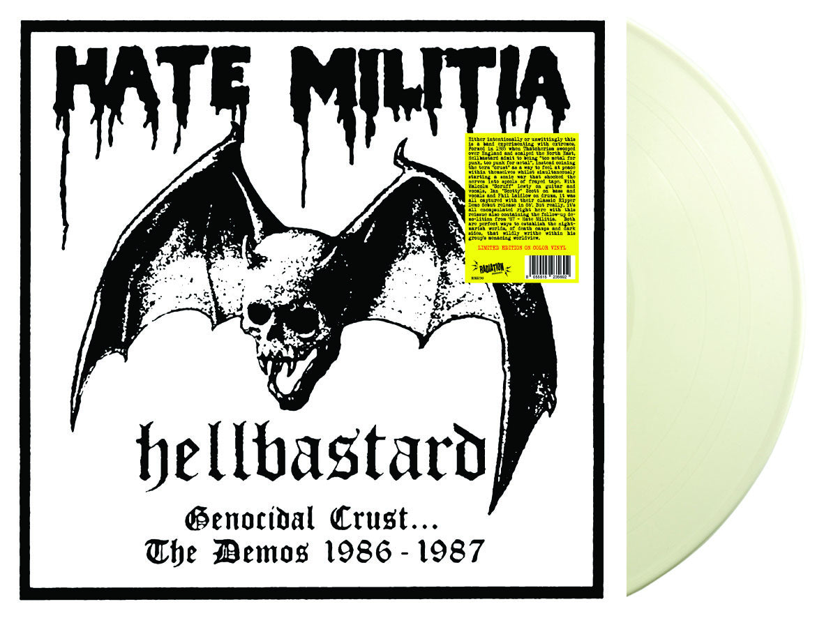 Hellbastard LP - Genocidal Crust: The Demos 1986-1987 (Coloured Vinyl)