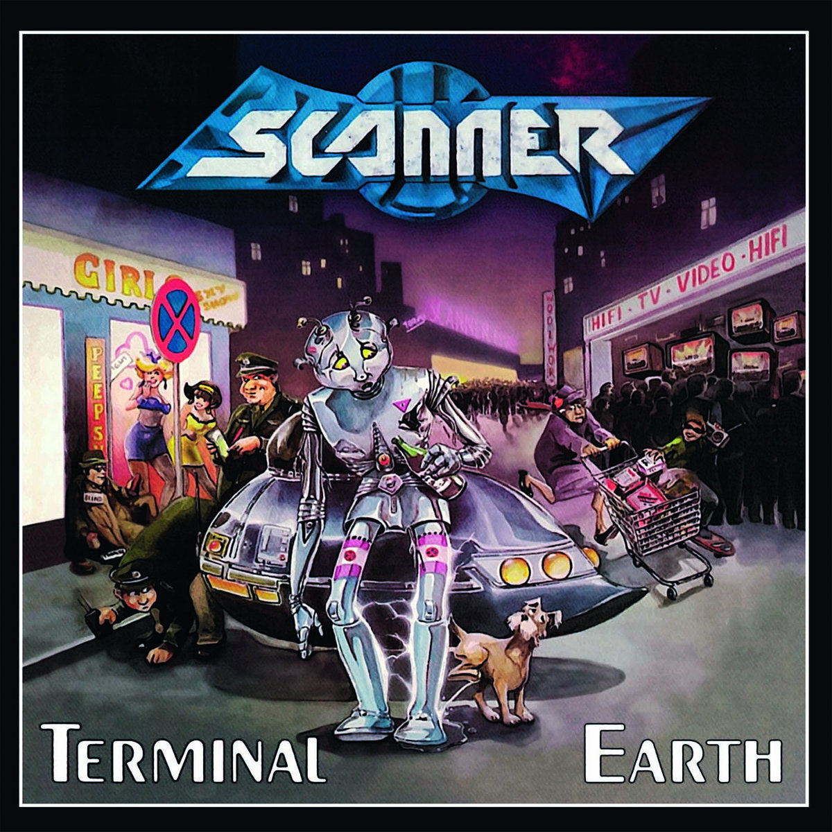 Scanner LP - Terminal Earth (Blue Transparent Vinyl) | Buy Now For 49.99
