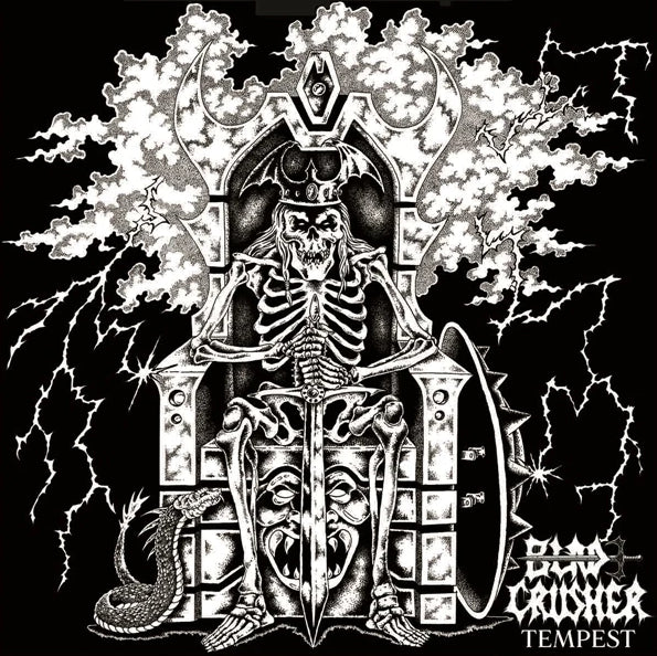 Bladecrusher LP - Tempest (Ultra Clear/Bloodred Splatter Vinyl) | Buy Now For 34.99