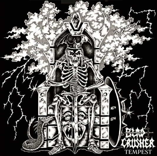 Bladecrusher LP - Tempest (Ultra Clear/Bloodred Splatter Vinyl) | Buy Now For 34.99