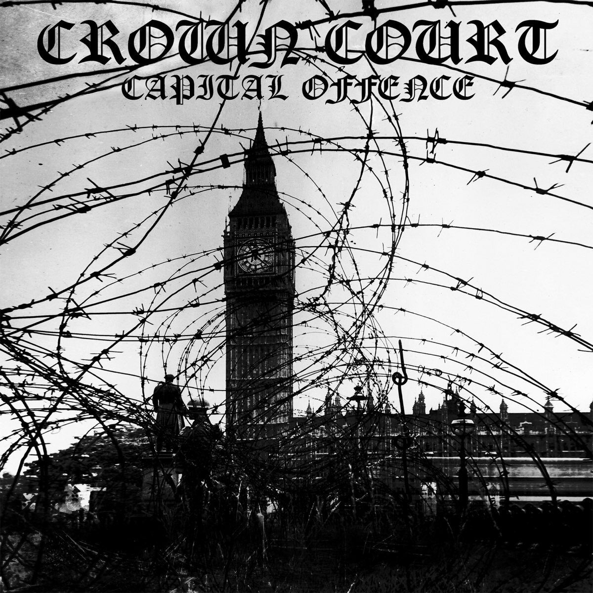 Crown Court LP - Capital Offence (Silver/White Swirl Vinyl) | Buy Now For 37.99