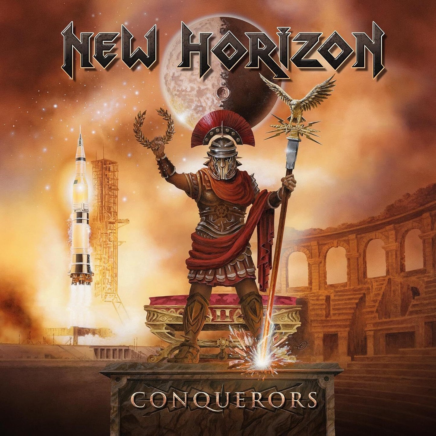 New Horizon LP - Conquerors (2Lporange Marbled Vinyl) | Buy Now For 49.99