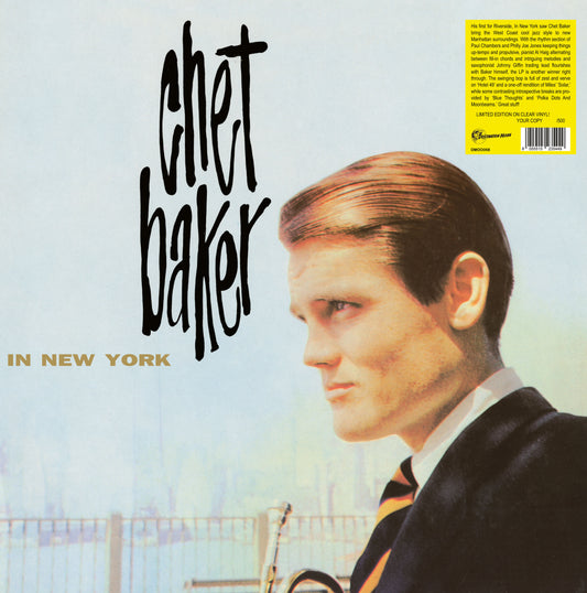 Chet Baker LP - In New York (Numbered Edition) (Clear Vinyl)