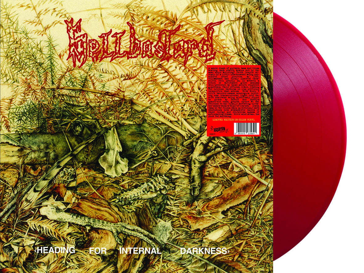 Hellbastard LP - Heading For Internal Darkness (Red Vinyl)