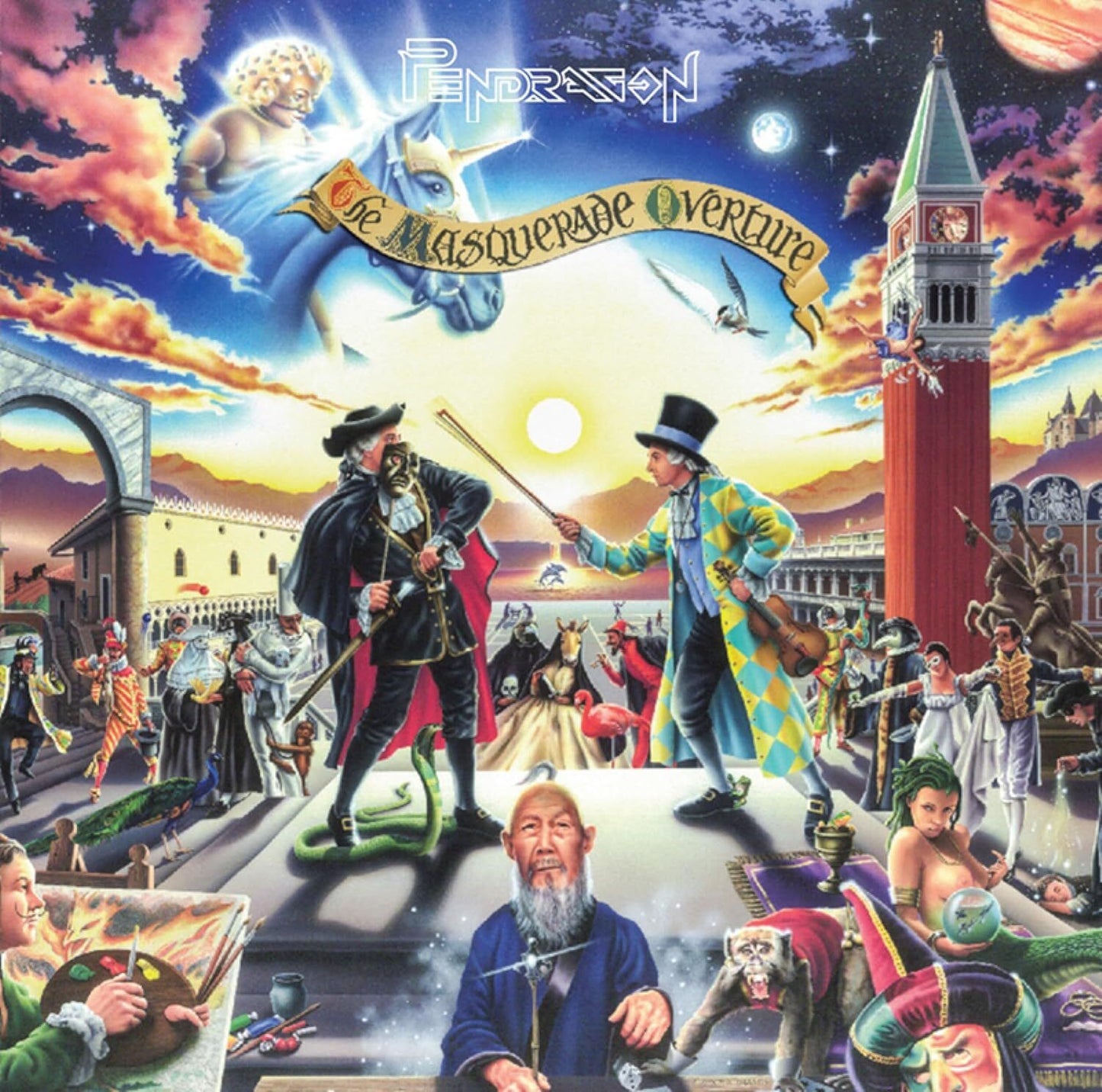 Pendragon LP - The Masquerade Overture (2Lp, Gatefold,  Full Col Card Sleeve Inserts, Stunning Leather Effect Finish) | Buy Now For 54.99