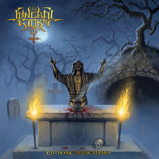 Funeral Storm LP - Chthonic Invocations (Black Or Blue/Clear Galaxy) | Buy Now For 49.99