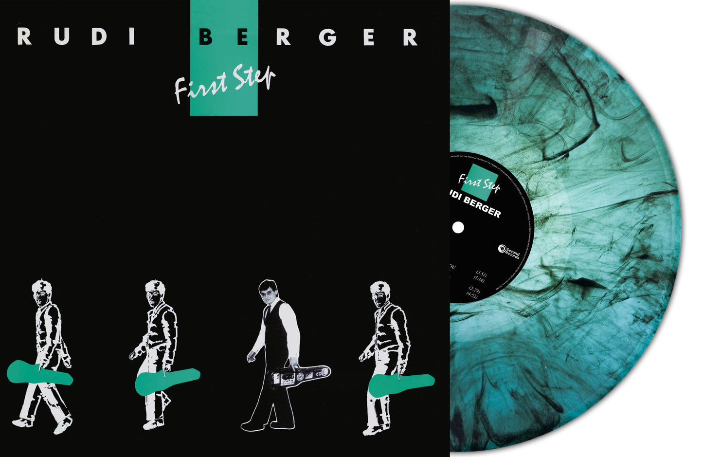 Rudi Berger LP - First Step (Turqouise Marbled Vinyl)