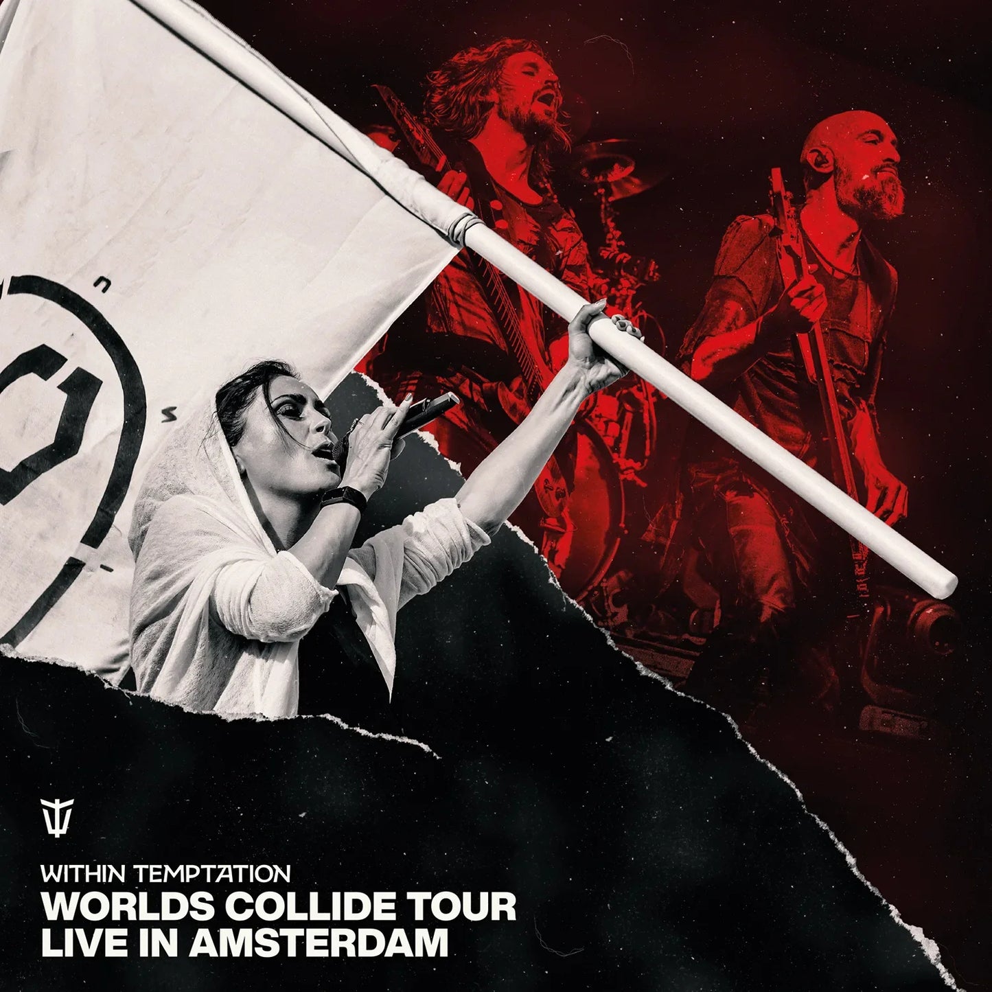 Within Temptation LP - Worlds Collide Tour - Live In Amsterdam (2Lp White Marbled) | Buy Now For 59.99