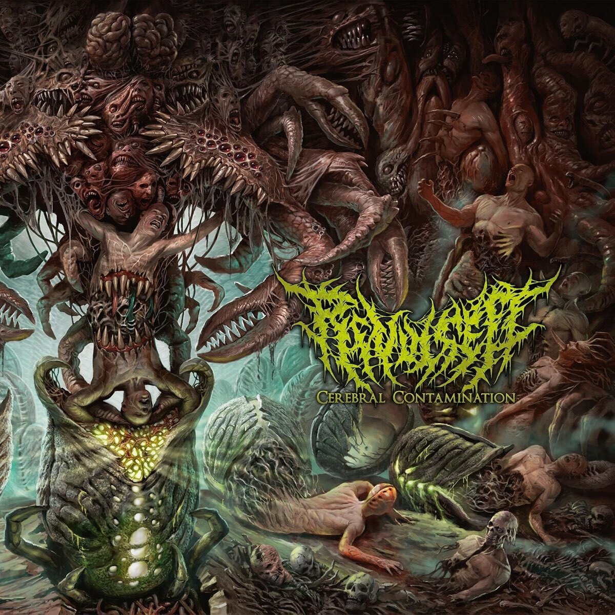 Revulsed LP - Cerebral Contamination (Clear Vinyl) | Buy Now For 34.99
