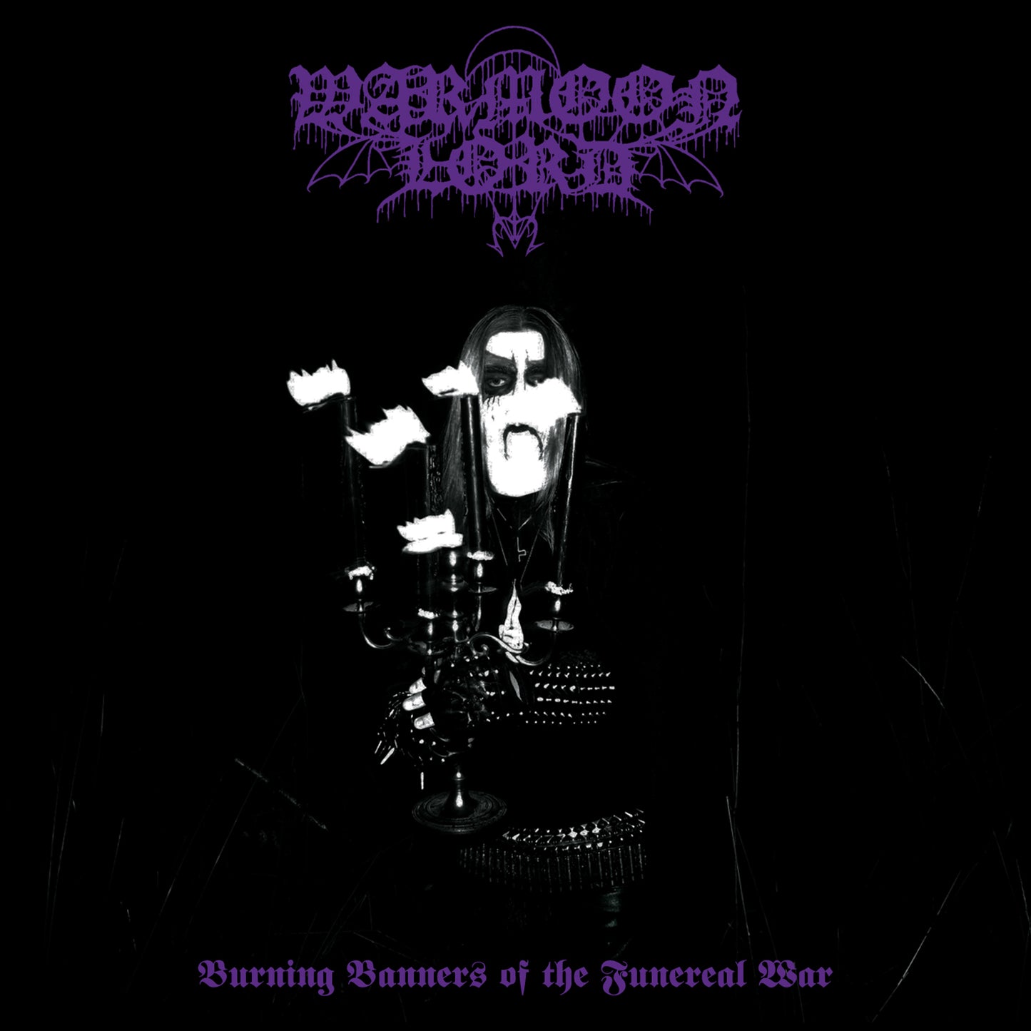 Warmoon Lord LP - Burning Banners Of The Funeral War (Black Or Purple) | Buy Now For 54.99