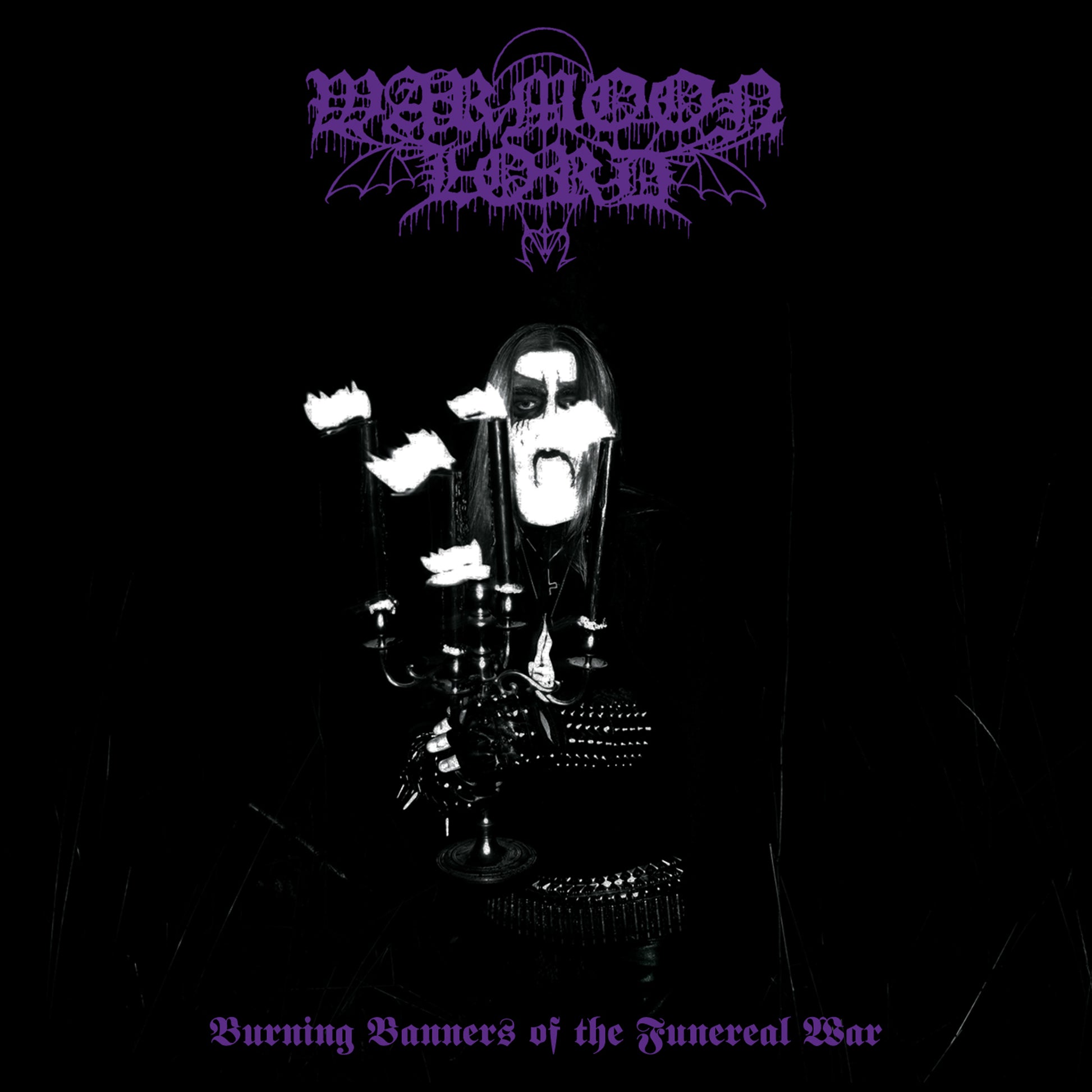 Warmoon Lord LP - Burning Banners Of The Funeral War (Black Or Purple) | Buy Now For 54.99