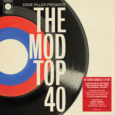 Various Artists LP - Eddie Piller Presents the Mod Top 40 | Buy Now For 49.99