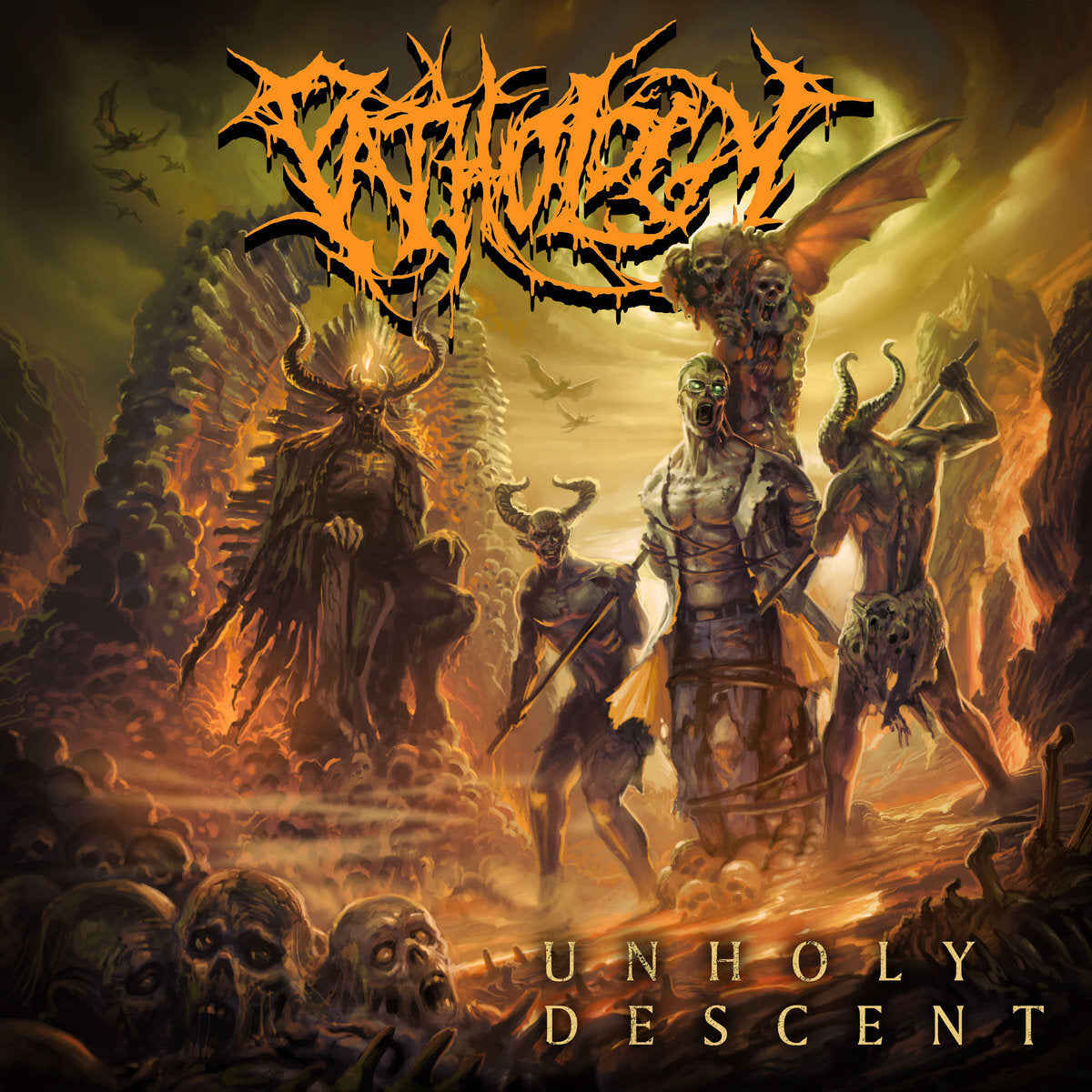 Pathology LP - Unholy Descent (Cloudy Vinyl) | Buy Now For 39.99