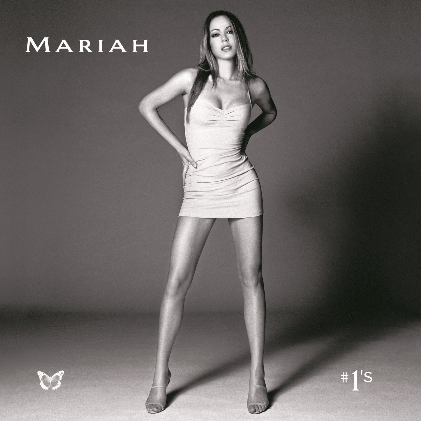 Mariah Carey LP - #1'S (Metallic Silver/Black Swirl Vinyl)
