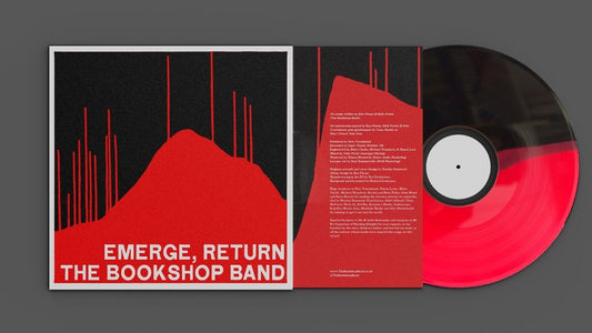 Bookshop Band LP - Emerge. Return (Numbered Edition) (Red/Black Vinyl)