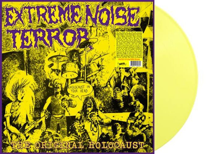 Extreme Noise Terror LP - A Holocaust In Your Head - The Original Holocaust (Coloured Vinyl) (+Poster)