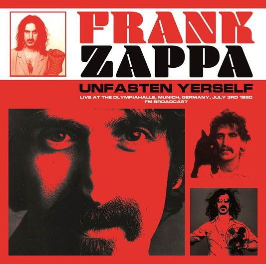 Frank Zappa LP - Unfasten Yerself: Live At The Olympiahalle. Munich. Germany. July 3Rd 1980 - Fm Broadcast (Coloured Vinyl)