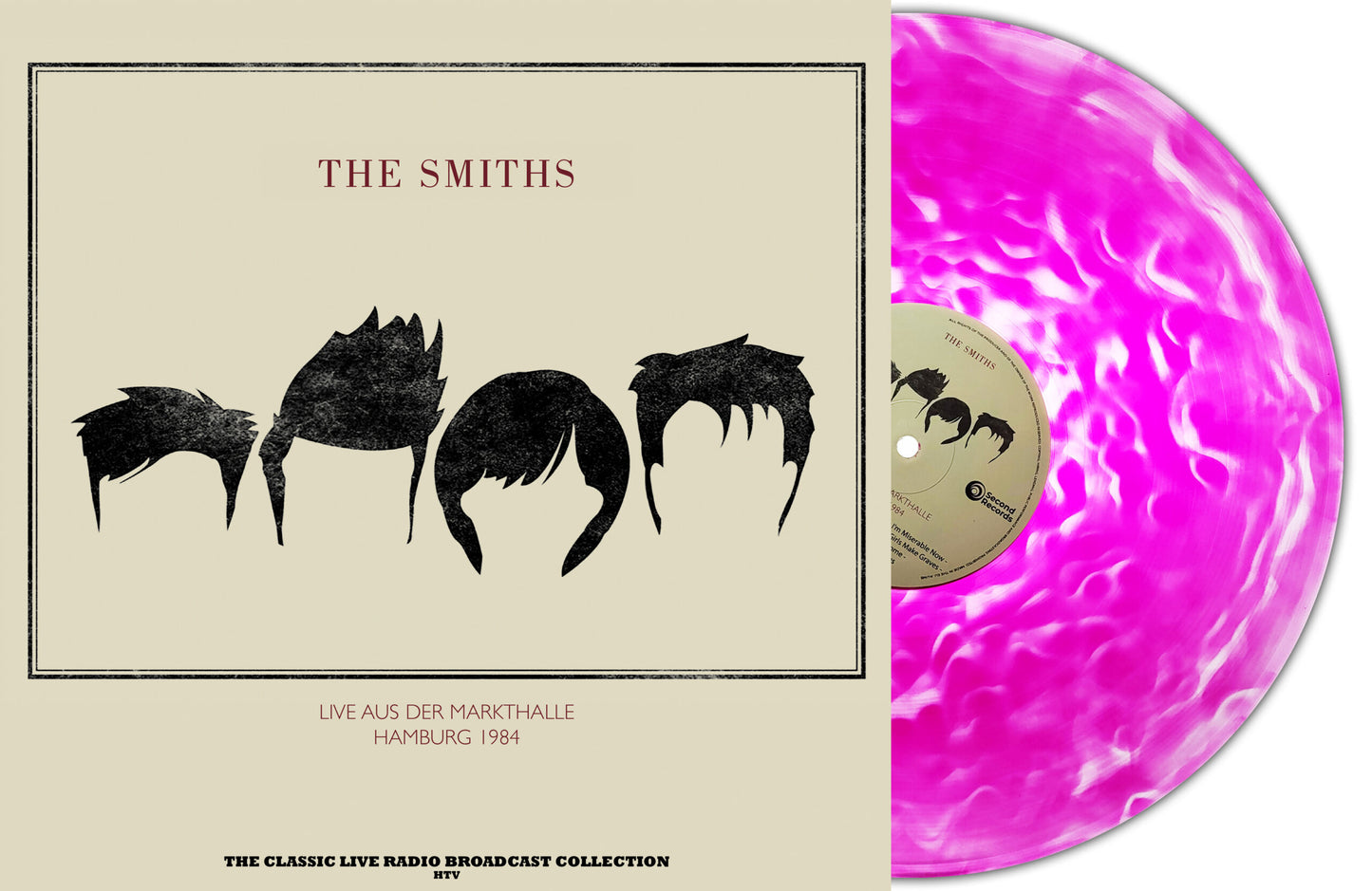 The Smiths LP - Markthalle Hamburg 1984 (Violet Cloudy Vinyl)