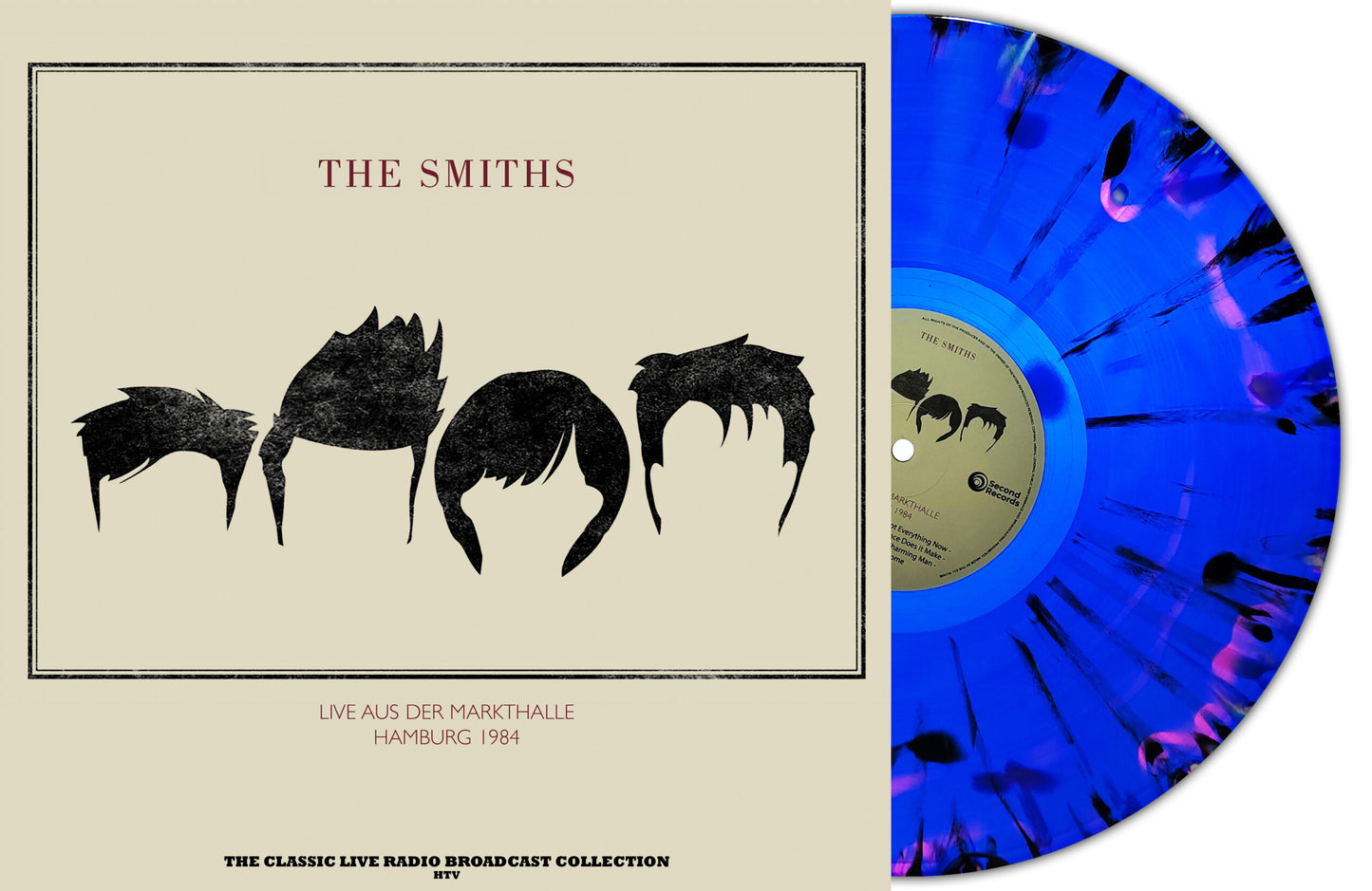 The Smiths LP - Markthalle Hamburg 1984 (Lagoon Vinyl)
