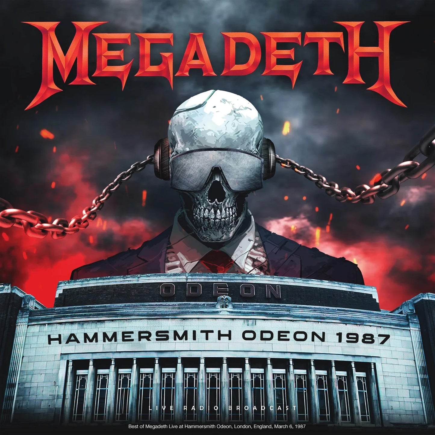 Megadeth LP - Hammersmith Odeon 1987