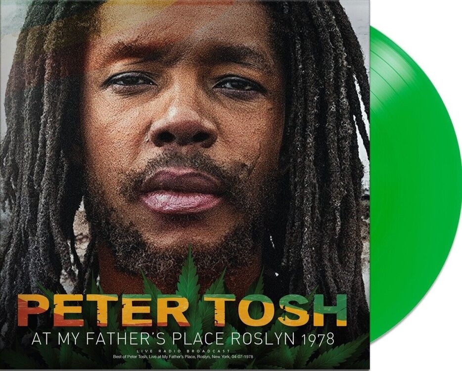Peter Tosh LP - At My Father'S Place 1978 (Green Vinyl)