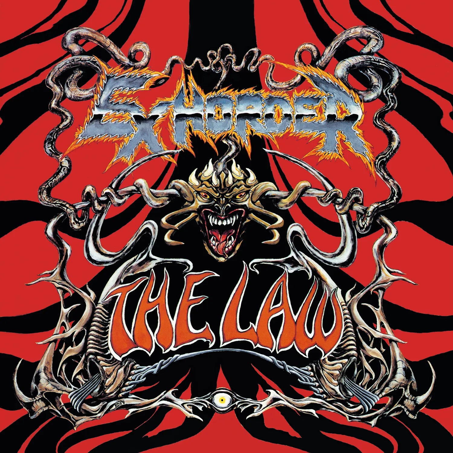 Exhorder LP - Law (1Lp Red & Black Coloured) | Buy Now For 44.99