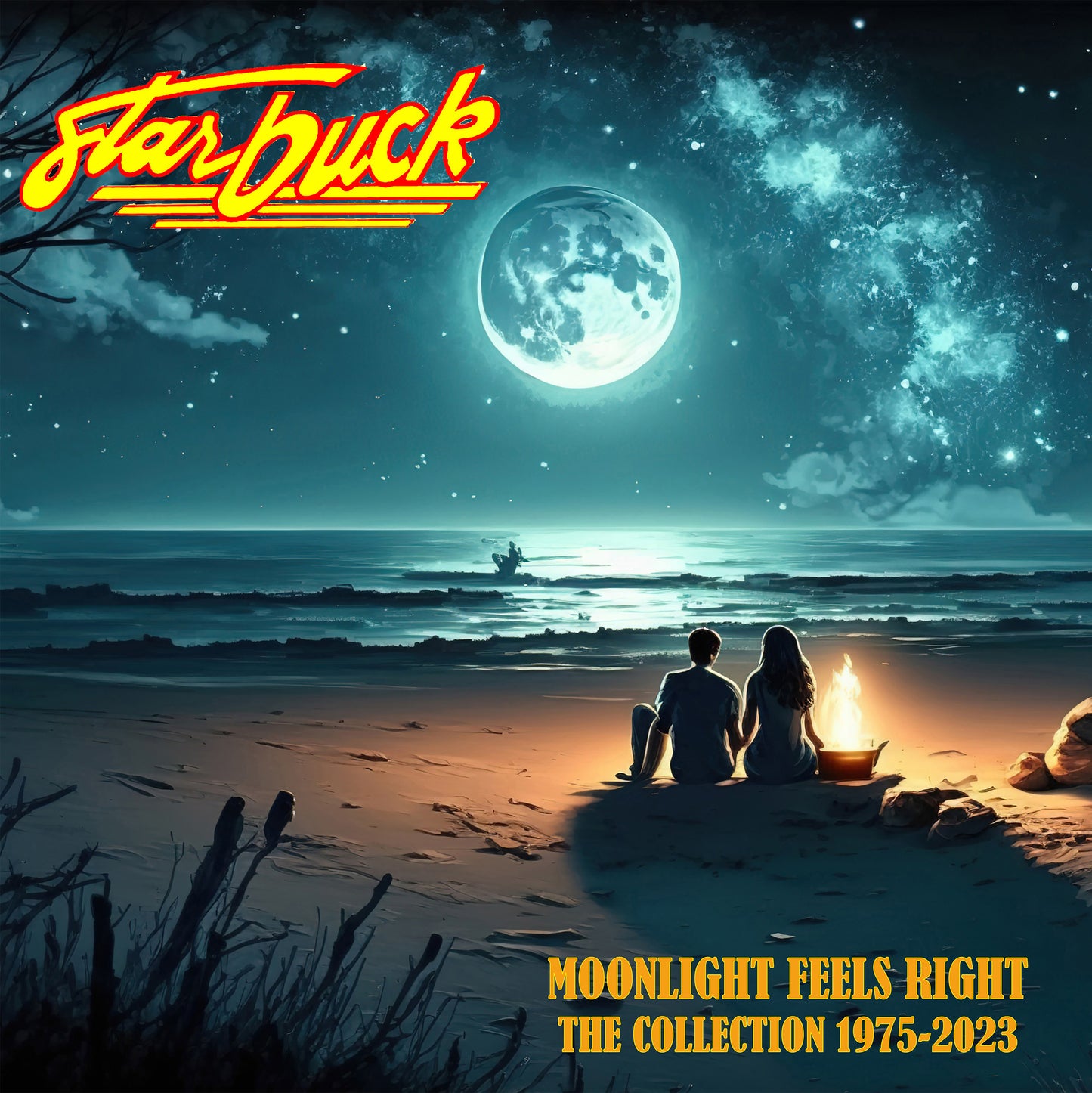 Starbuck LP - Moonlight Feels Right - The Collection: 1975-2023 (Yellow Vinyl)