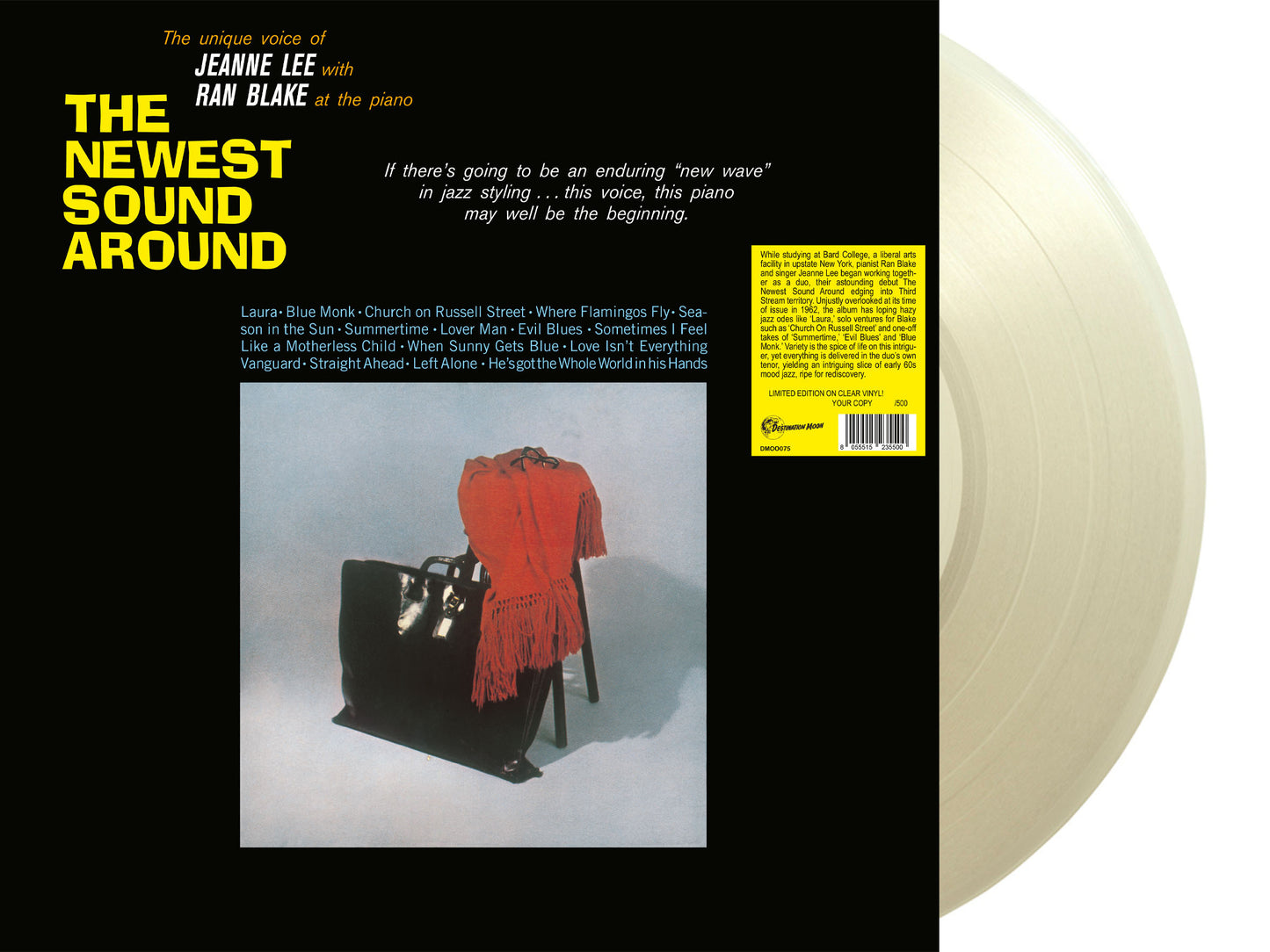Jeanne Lee & Ran Blake LP - The Newest Sound Around (Numbered Edition) (Clear Vinyl)