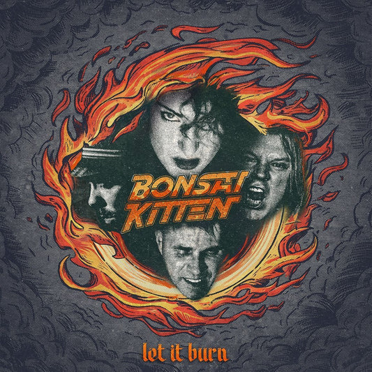 Bonsai Kitten LP - Let It Burn (Tiger-Splash Vinyl) | Buy Now For 39.99