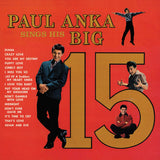 Paul Anka LP - Paul Anka Sings His Big 15 | Buy Now For 44.99