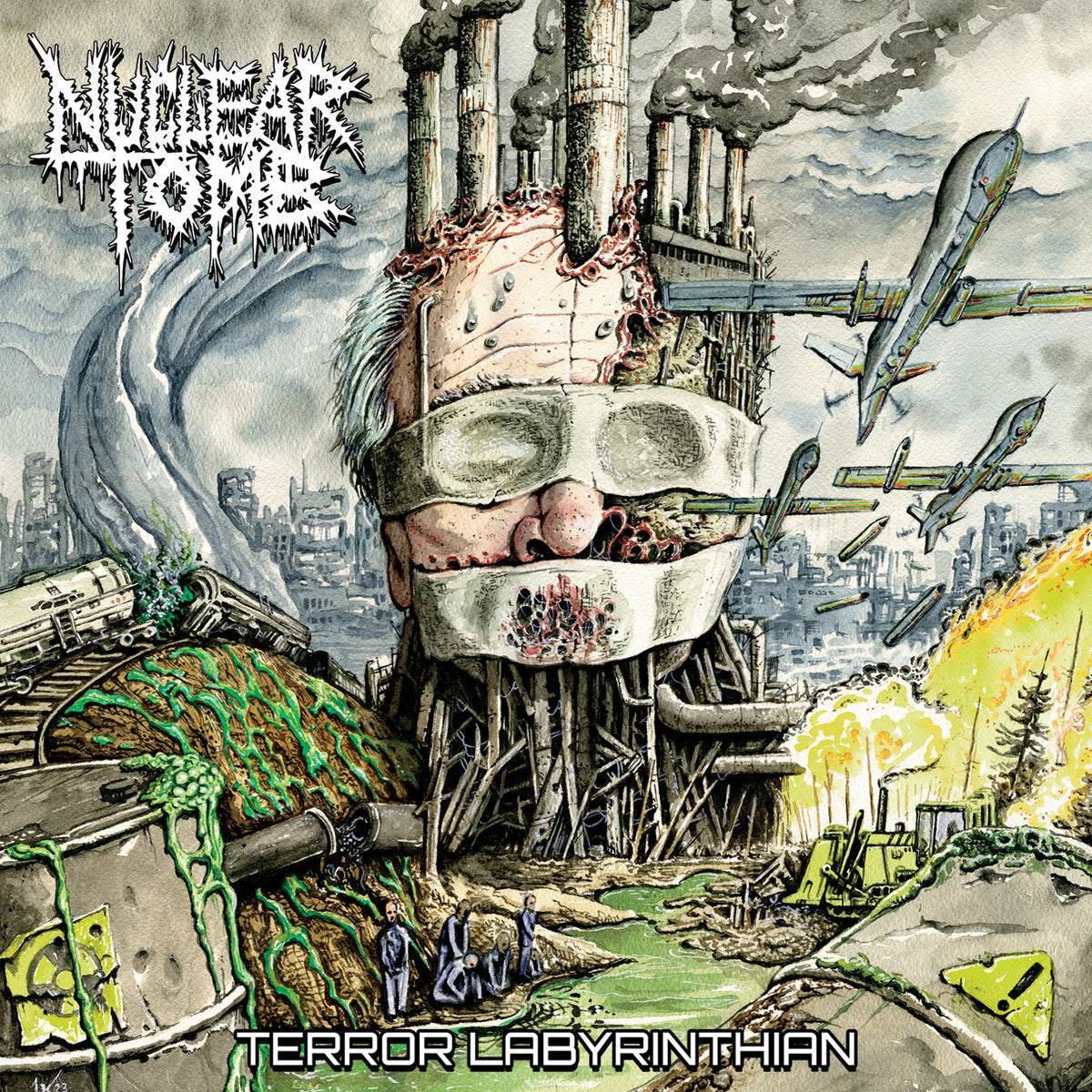 Nuclear Tomb LP - Terror Labyrinthian (Clear Vinyl) | Buy Now For 34.99