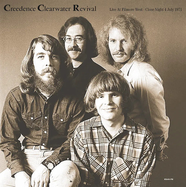 Creedence Clearwater Revival LP - Live At Filmore West - Close Night July 4. 1971 - Ksan