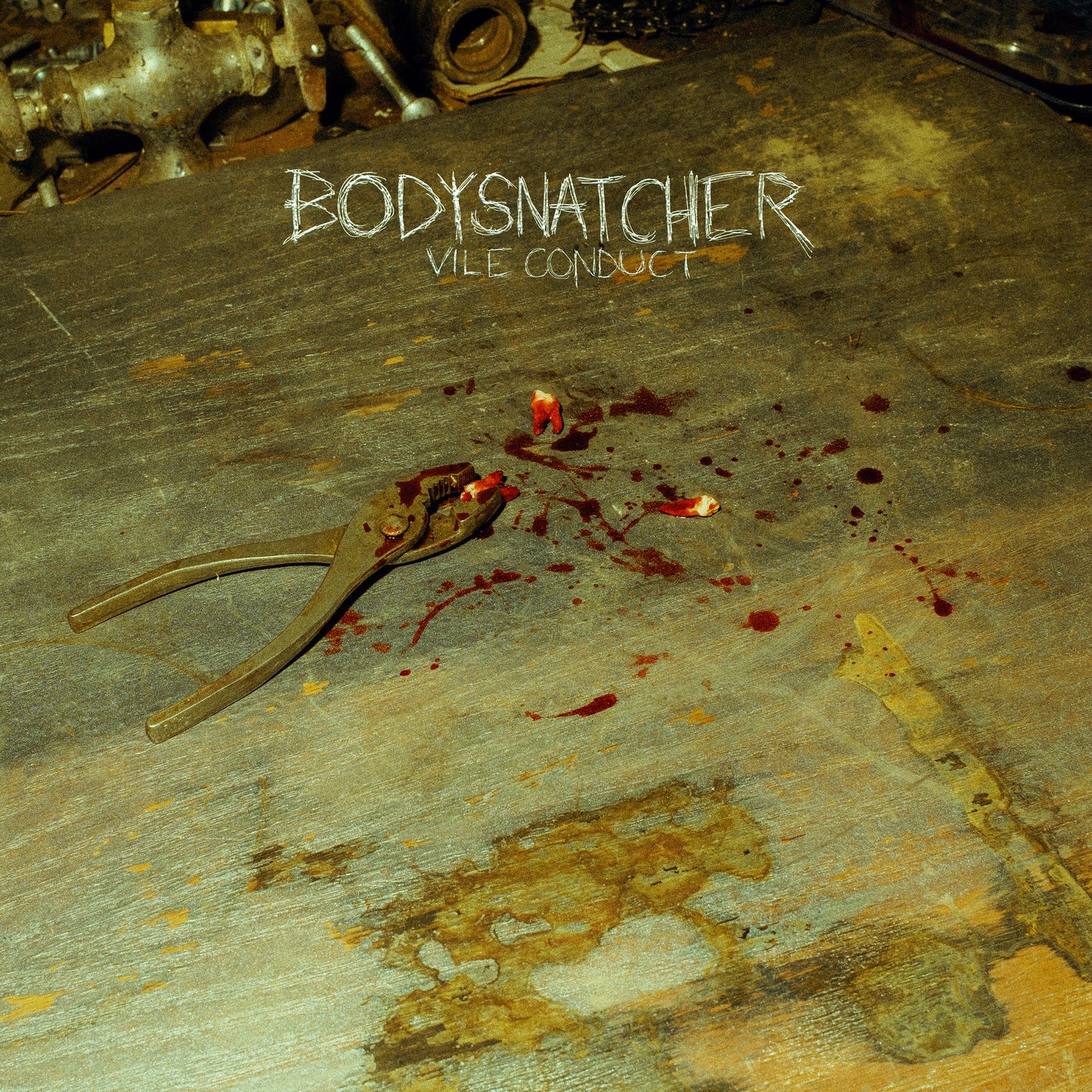 Bodysnatcher LP - Vile Conduct (Blood Splatter Vinyl) | Buy Now For 29.99