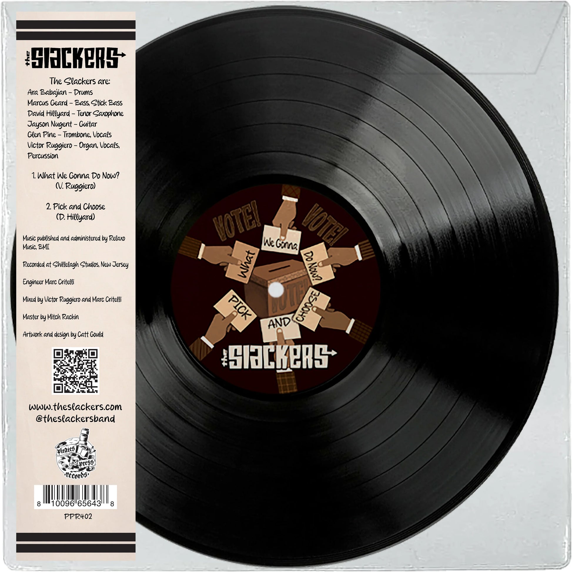 Slackers, The LP - What We Gonna Do Now? / Pick And Choose | Buy Now For 37.99