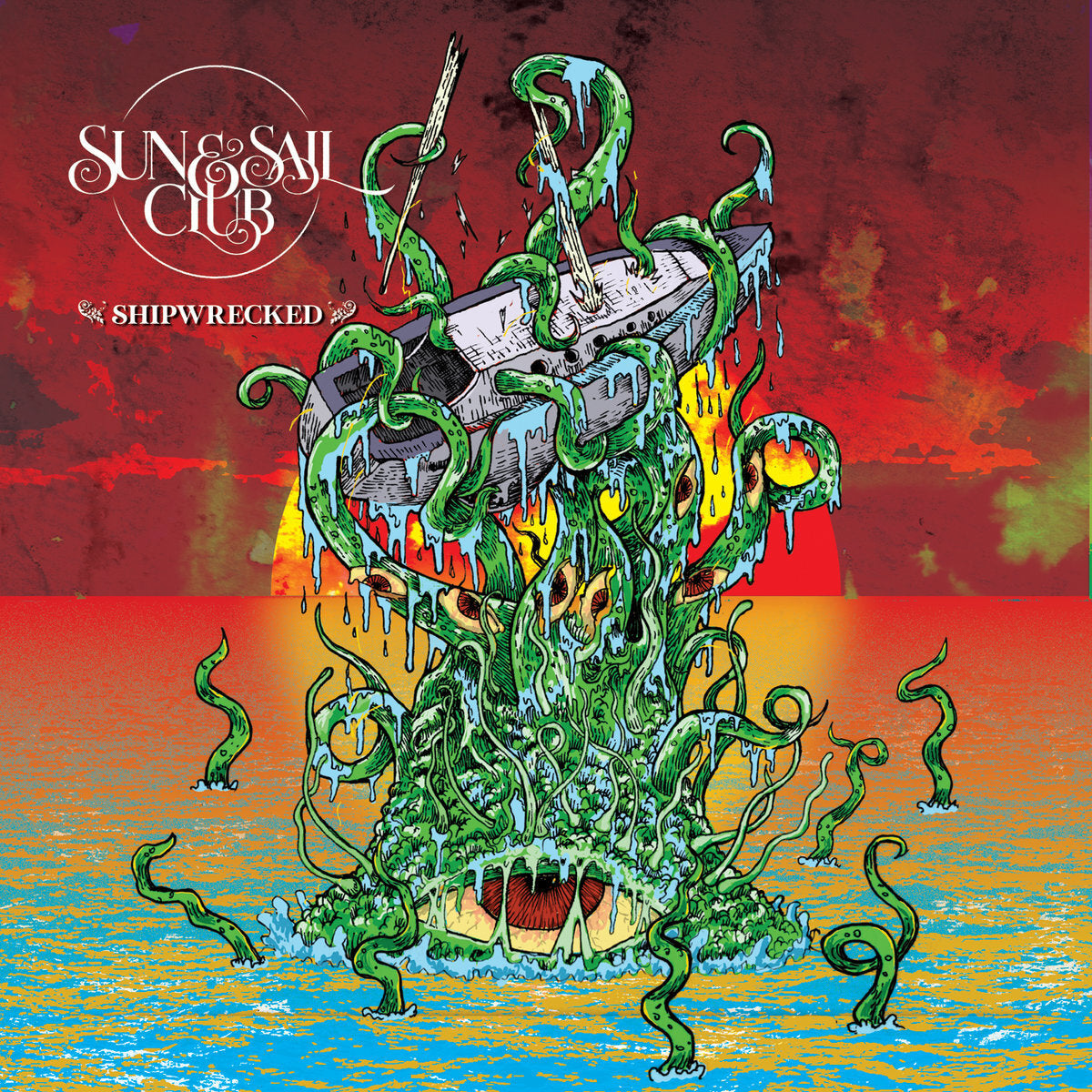 Sun And Sail Club LP - Shipwrecked (Red Vinyl) | Buy Now For 34.99