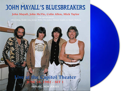 John Mayall's Bluesbreakers LP - Live at the Capitol Theater, June 18, 1982 - Set 1: Passaic, New Jersey | Buy Now For 44.99