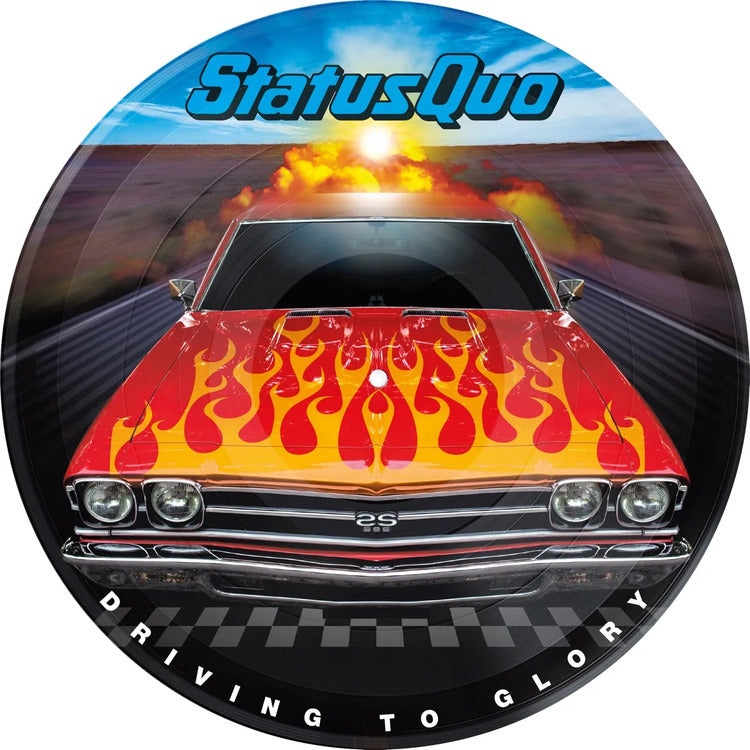 Status Quo LP - Driving To Glory - 12 Picture