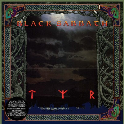 Black Sabbath LP - Tyr (2024 Remaster) [Ultra Clear Vinyl] | Buy Now For 44.99