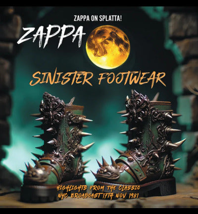 Frank Zappa LP - Sinister Footwear | Buy Now For 34.99