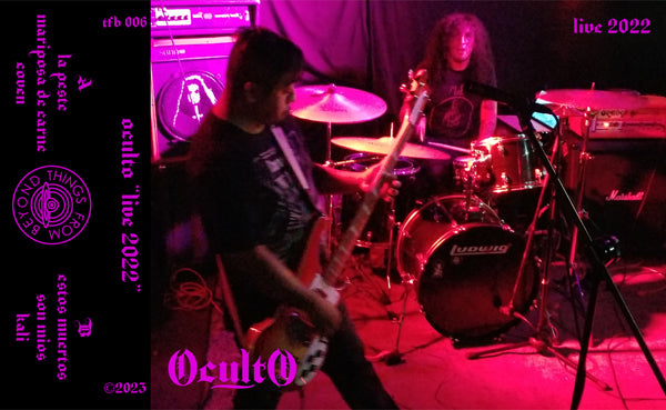 Oculto Music Cassette - Live 2022 | Buy Now For 19.99